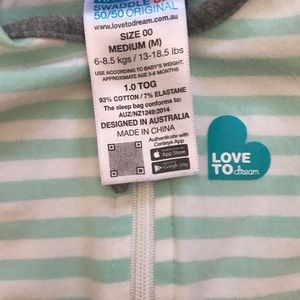Love to Dream 50/50 swaddle